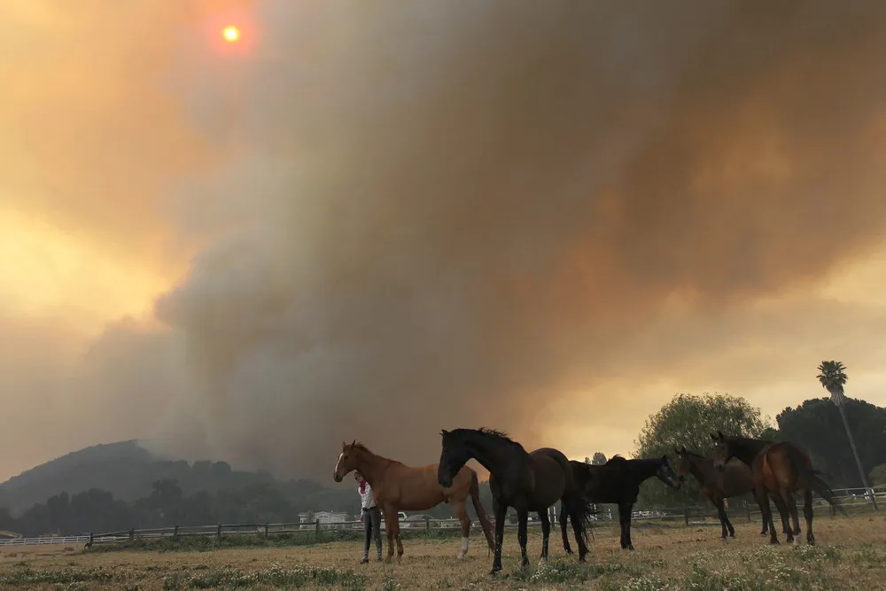 Early Southern California Wildfires Threaten Area