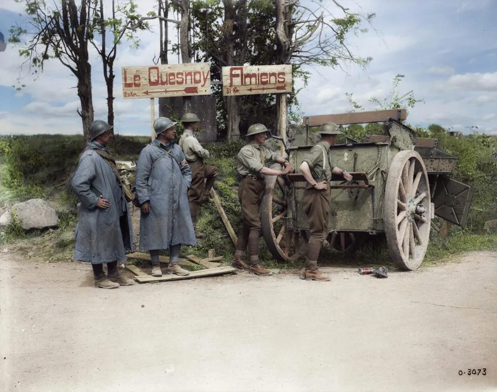 French Soldiers during WWI