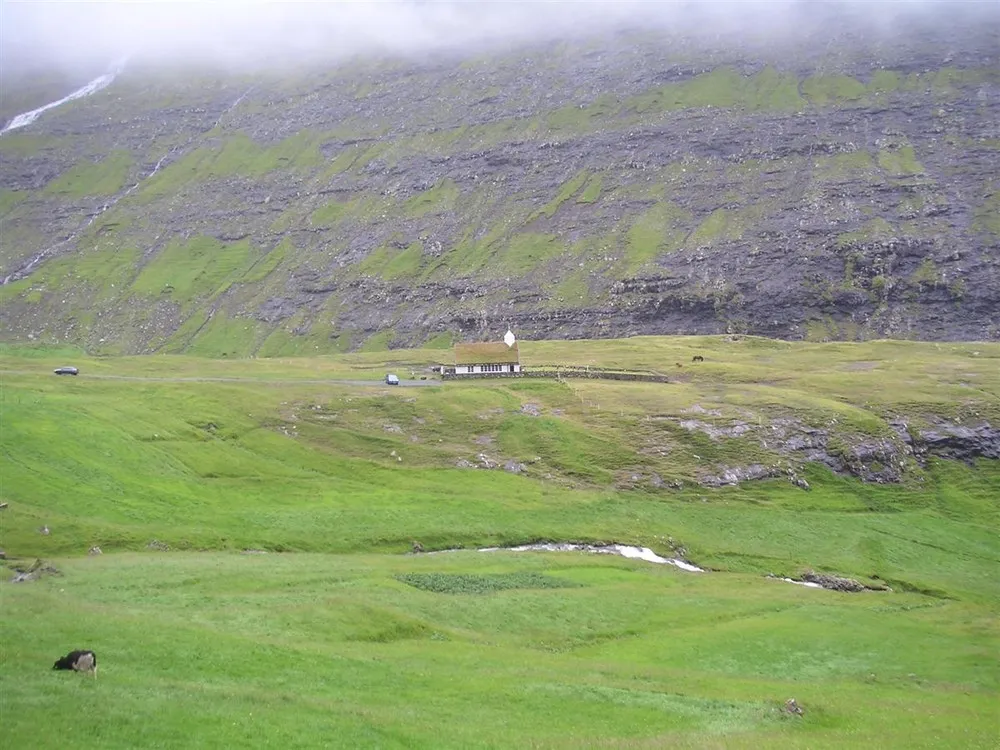 Village Gasadalur Faroe Islands