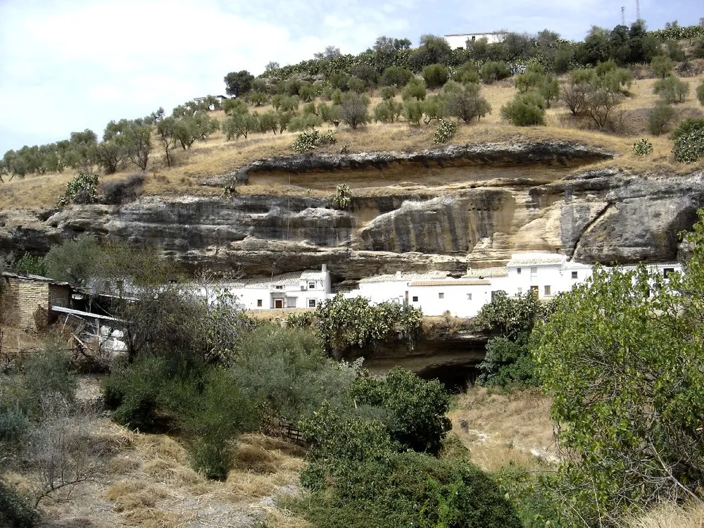 City Built into Rock: Setenil De Las Bodegas
