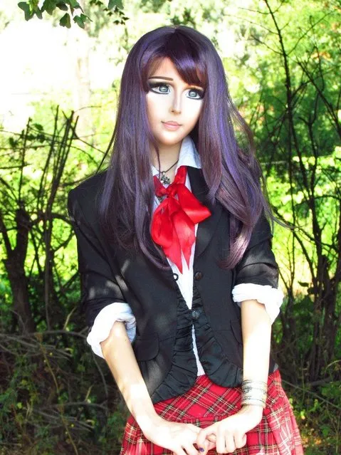 “Human Anime Doll” Anastasiya Shpagina. (Photo by Anastasiya Shpagina)