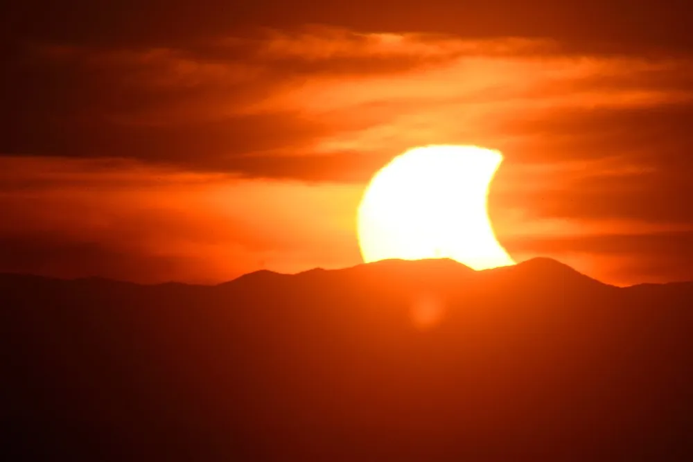 Watching the Partial Solar Eclipse
