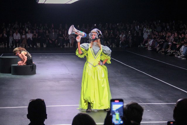 The main program of the 55th Perwoll Fashion Week in Belgrade began on May 15, 2025 with the thematic show Our Tomorrow. (Photo by Zen/ATAImages)