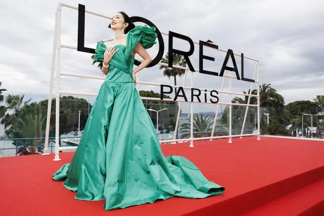 Chinese actress Gao Ye attends L'Oréal Paris at the 76th Cannes Film Festival on May 17, 2023 in Cannes, France. (Photo by Claire-Lise Havet/Getty Images for L'Oréal)