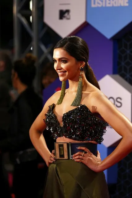 Deepika Padukone attends the 2016 MTV Europe Music Awards at the Ahoy Arena in Rotterdam, Netherlands, November 6, 2016. (Photo by Michael Kooren/Reuters)