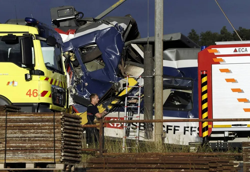 Swiss Train Crash