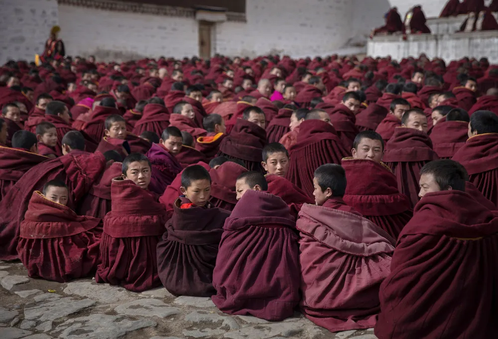 Tibetan Buddhists Celebrate Monlam