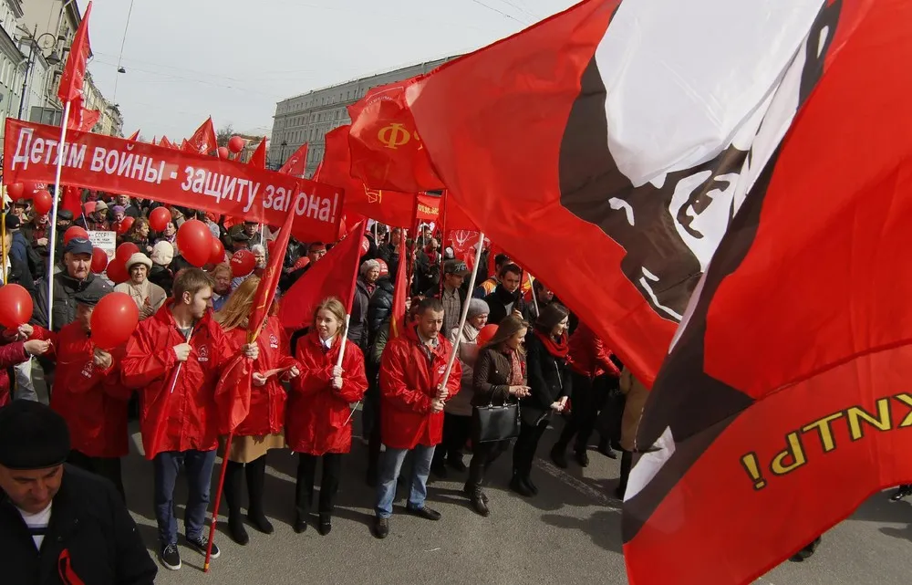 May Day Marches Around the World