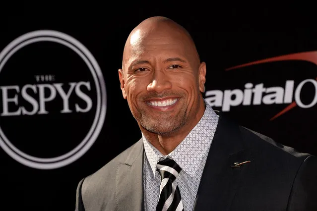 Actor Dwayne Johnson attends The 2014 ESPYS at Nokia Theatre L.A. Live on July 16, 2014 in Los Angeles, California. (Photo by Jason Merritt/Getty Images)