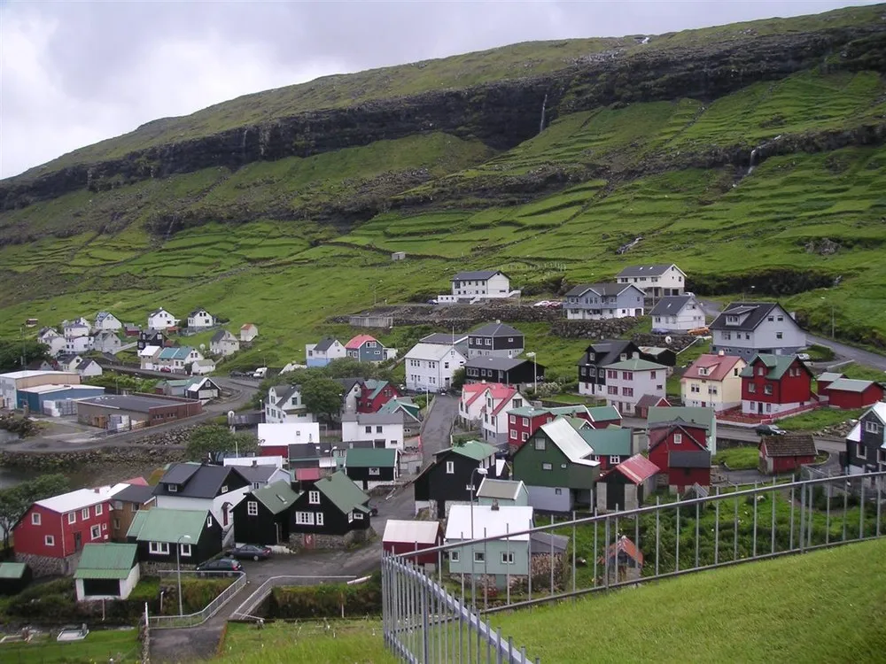 Village Gasadalur Faroe Islands