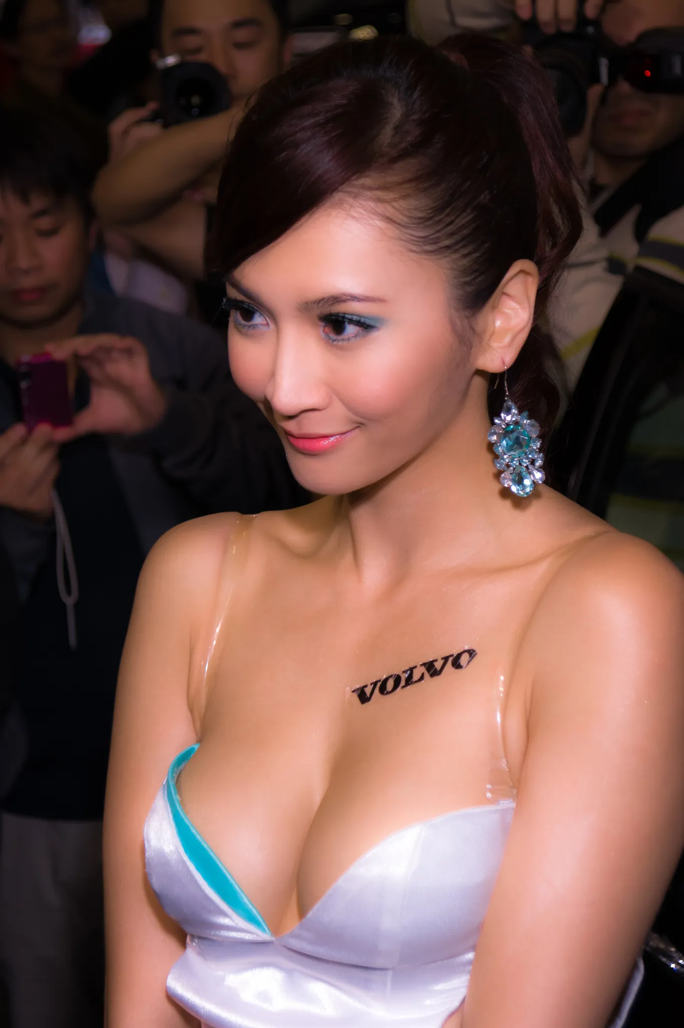 Asian Beauty Hot Promotional Models In Taipei Taiwan