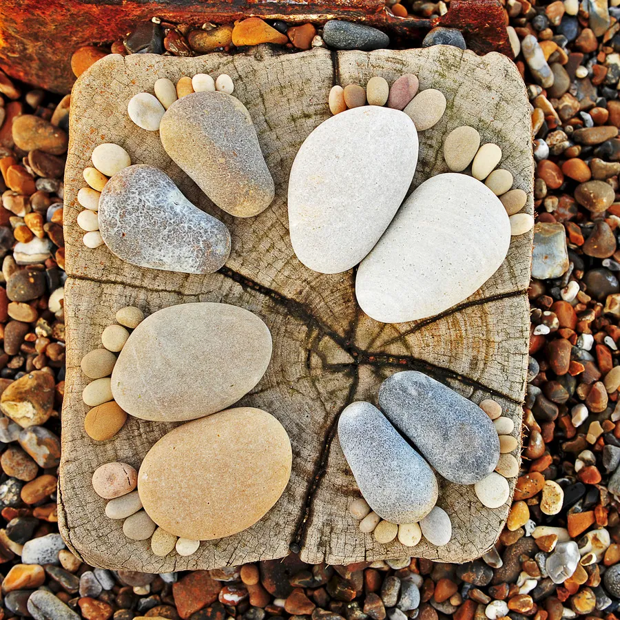 Stone Footprints by Iain Blake
