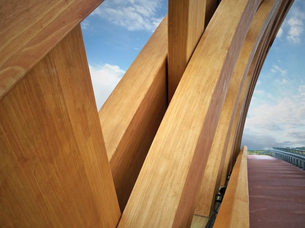 Wood Bridge in Netherlands