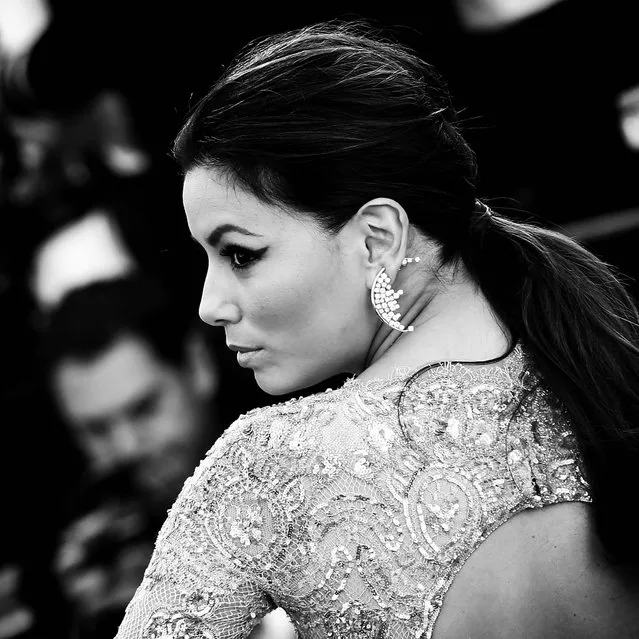 Actress Eva Longoria attends the Premiere of “Le Passe” (The Past) during The 66th Annual Cannes Film Festival at Palais des Festivals on May 17, 2013 in Cannes, France. (Photo by Vittorio Zunino Celotto/Getty Images)