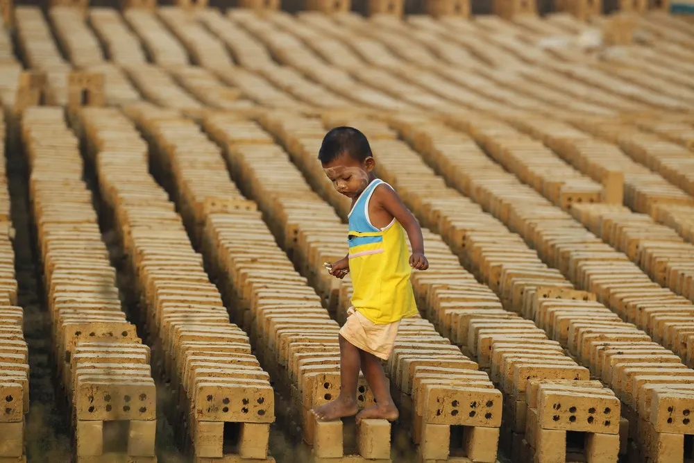 A Brick Factory in Myanmar