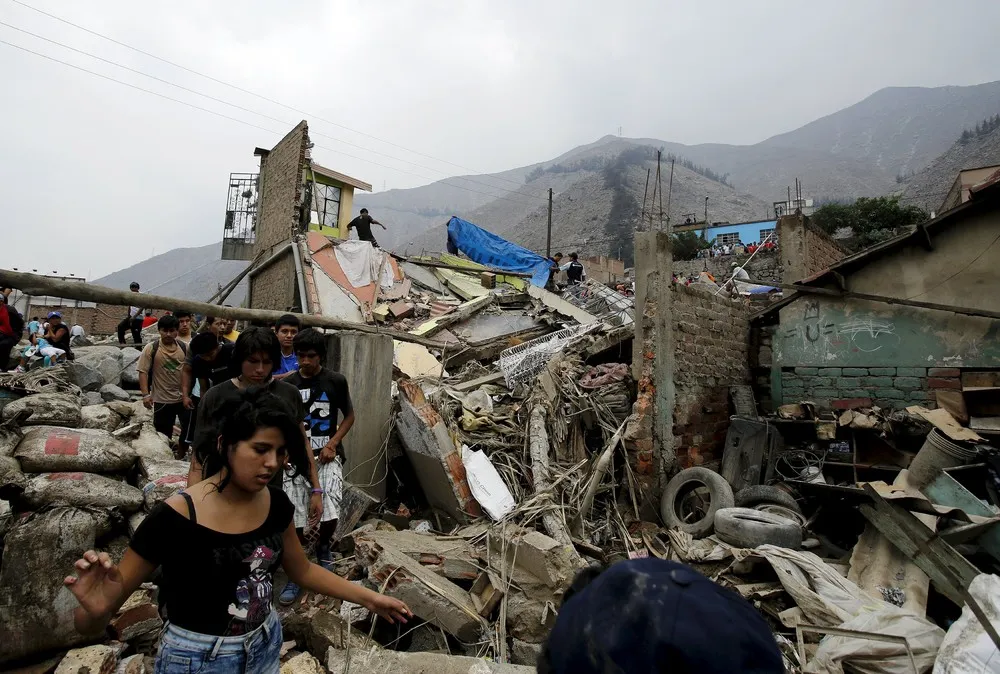 Deadly Mudslide in Peru