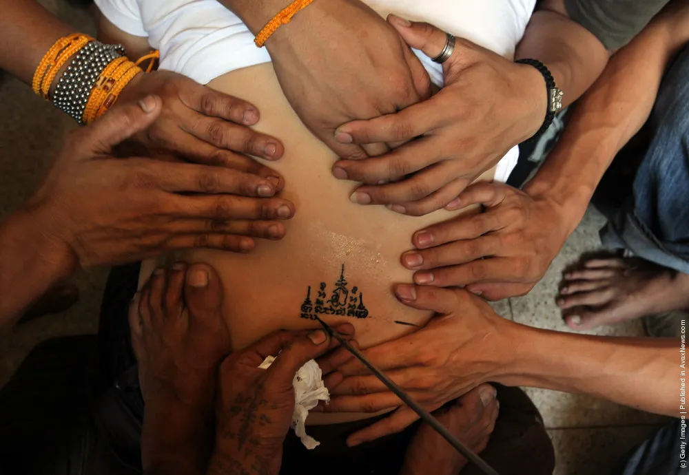 Thais Seek Spiritual Strength At Tattoo Fesitval