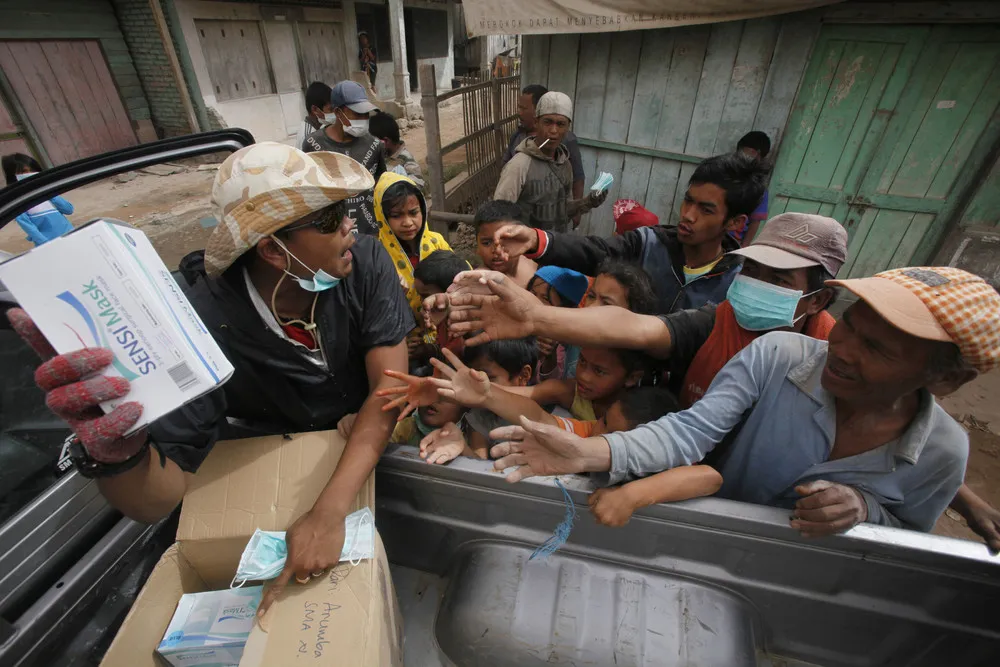 Indonesian Volcano Mount Sinabung