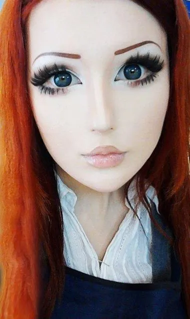 “Human Anime Doll” Anastasiya Shpagina. (Photo by Anastasiya Shpagina)