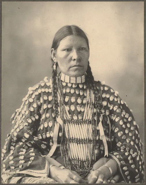 Freckled Face, Arapahoe, 1899. (Photo by Frank A. Rinehart)