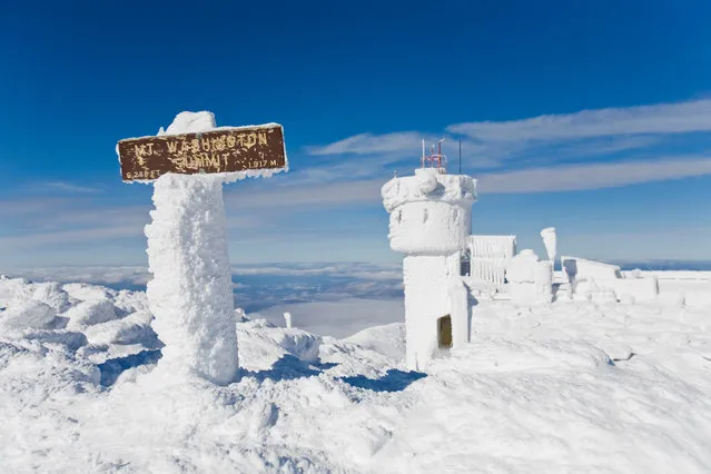 Mount Washington, New Hampshire. The weather station at New Hampshire’s Mount Washington Observatory has recorded wind gusts and arctic temperatures since 1932. (Photo by Mike Theiss/National Geographic)