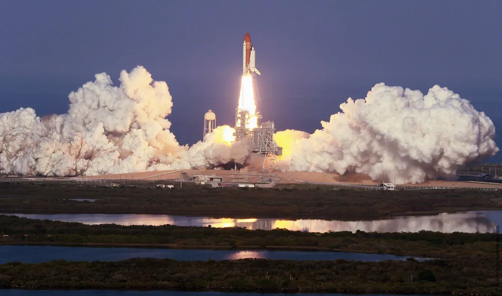 Space Shuttle Discovery. Last Mission