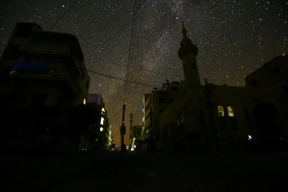 Starry Nights and Empty Streets in Syria