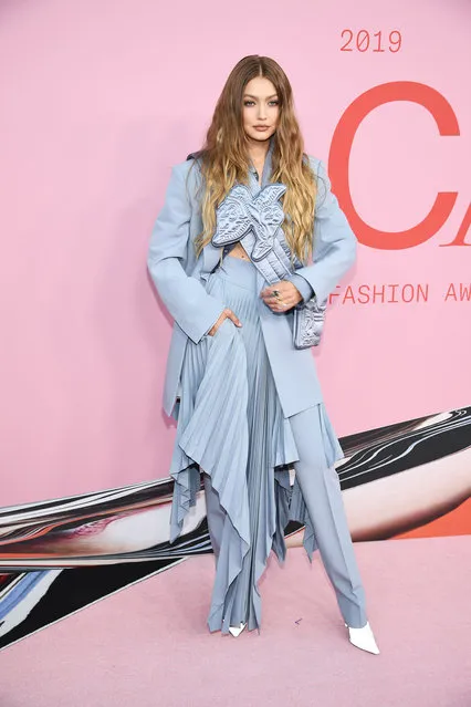 Gigi Hadid attends the CFDA Fashion Awards at the Brooklyn Museum of Art on June 03, 2019 in New York City. (Photo by Dimitrios Kambouris/Getty Images)