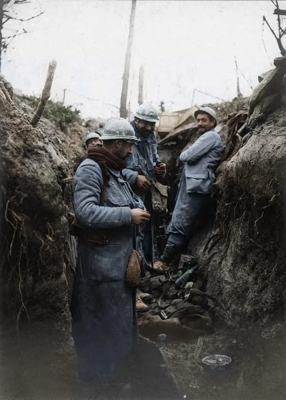 French Soldiers during WWI