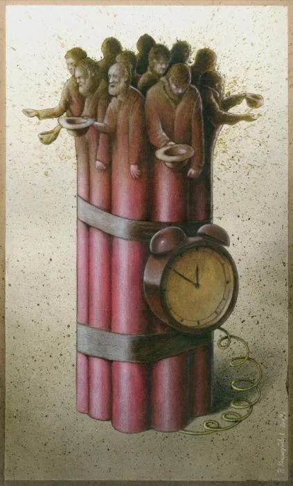 Satirical Art of Pawel Kuczynski