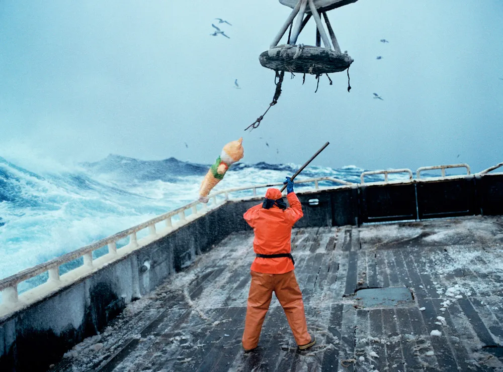 Daily Life of Fishermen on Alaska's Bering Sea