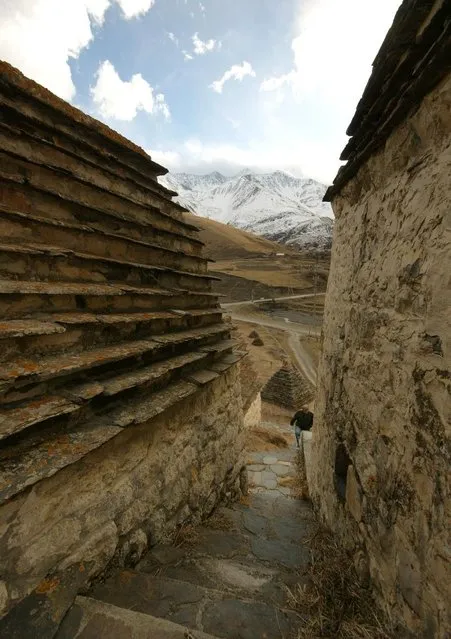 City Of The Dead In Dargavs, North Ossetia