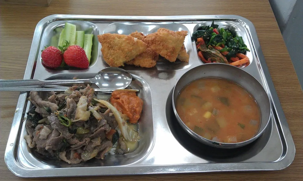 Lunches at a Korean Private School