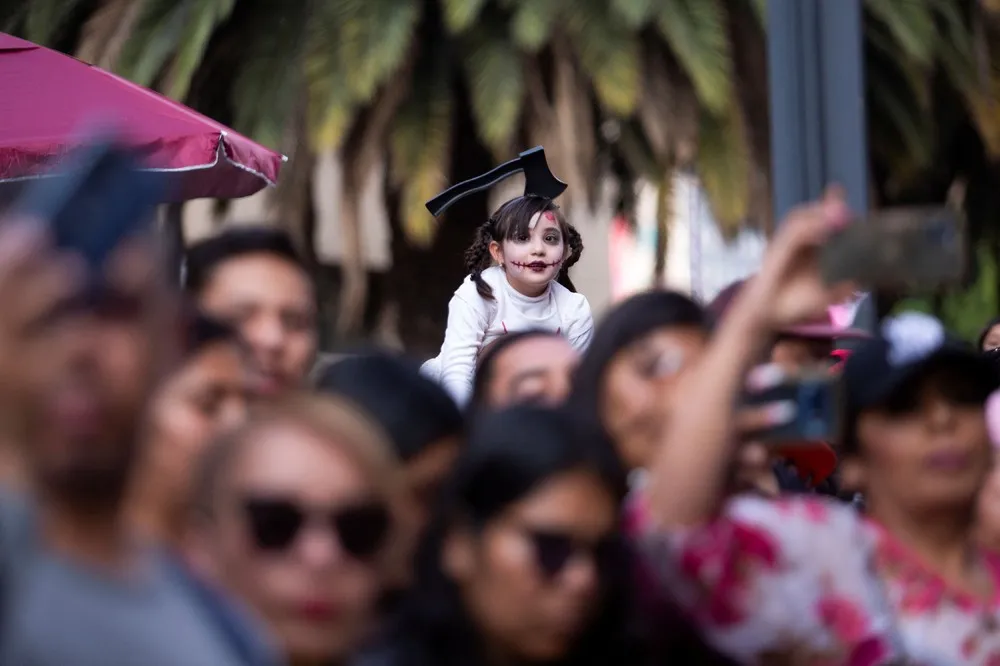 Mexico City's Annual Zombie Walk 2023