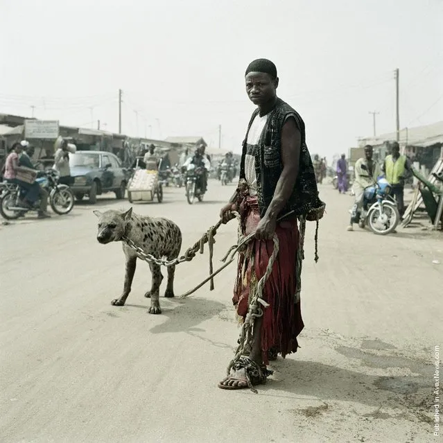 Mallam Mantari Lamal with Mainasara,Nigeria 2005