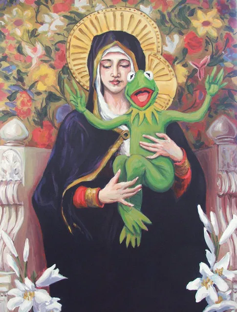 Virgin of the Lily Pad
