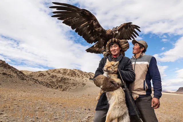 They believe that “if the eagle doesn’t manage to hunt, it will die”. (Photo by Tariq Zaidi/The Washington Post)