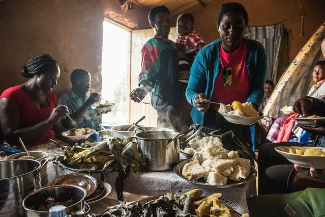 Food for life – A Ugandan Feast by Jason Wain. Sponsored by Winterbotham Darby. (Photo by Jason Wain/Pink Lady Food Photographer Award 2020)