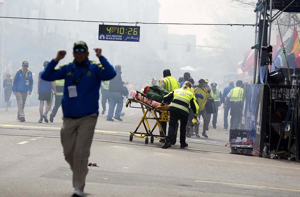 Boston Marathon Bombing (70 Photos)