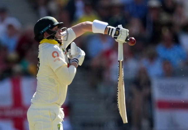 Australia's Steve Smith in action during The Ashes, Australia versus England in Perth, Australia, on November 21, 2025. (Photo by Asanka Brendon Ratnayake/Reuters)