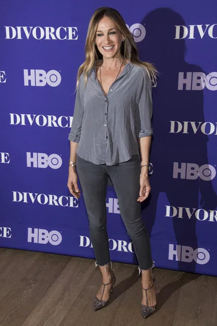 Sarah Jessica Parker attends a For Your Consideration screening of HBO's “Divorce” season 2 at The Whitby Hotel on Friday, June 1, 2018, in New York. (Photo by Charles Sykes/Invision/AP Photo)
