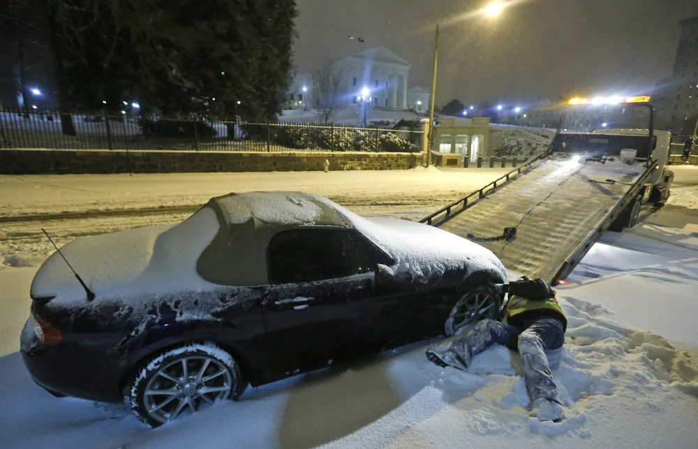 Blizzard Blasts American East Coast