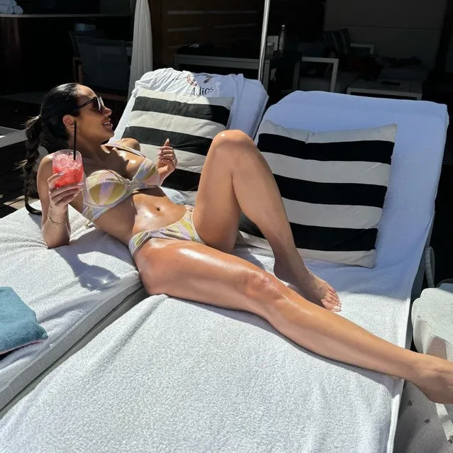 American TV personality Melissa Gorga enjoys some “Florida fun” in the last decade of March 2024. (Photo by melissagorga/Instagram)