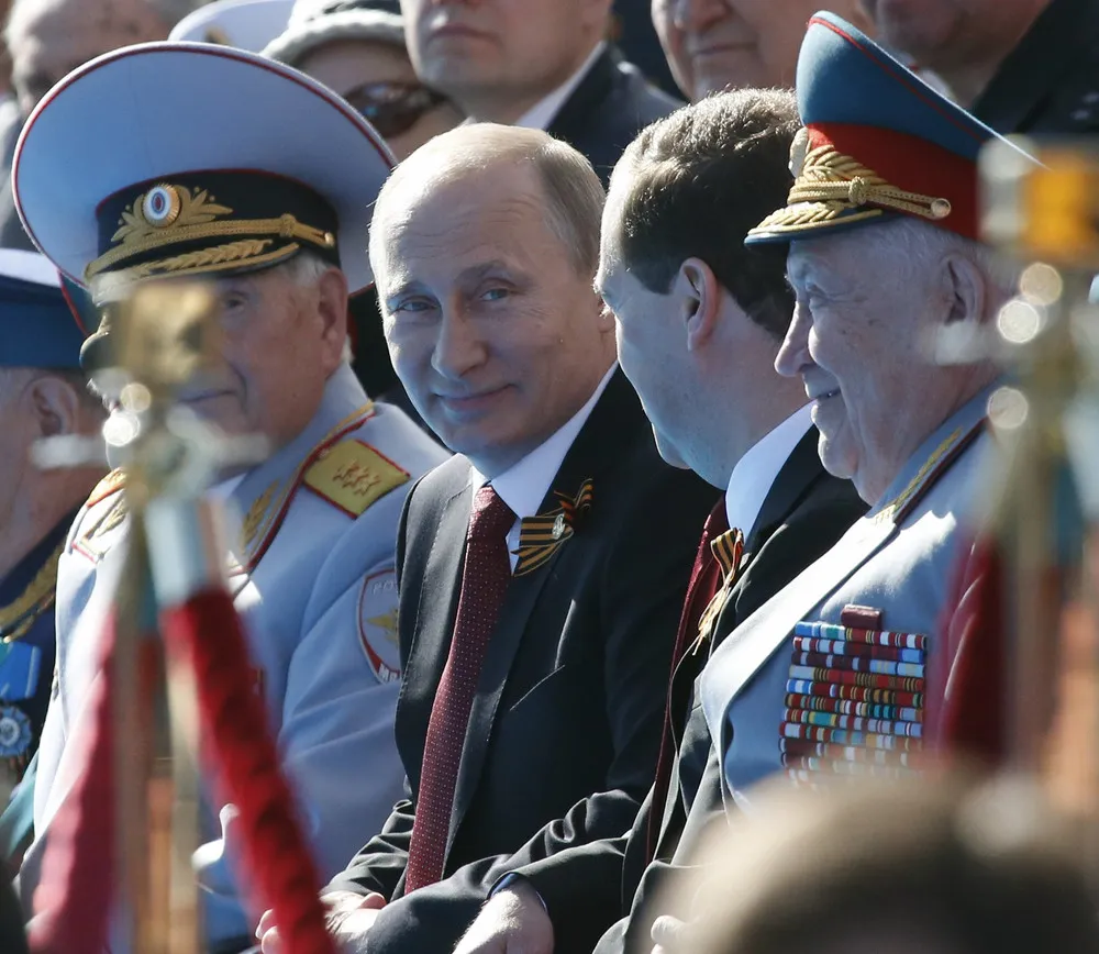 Russia and Ukraine Celebrates the Victory Day