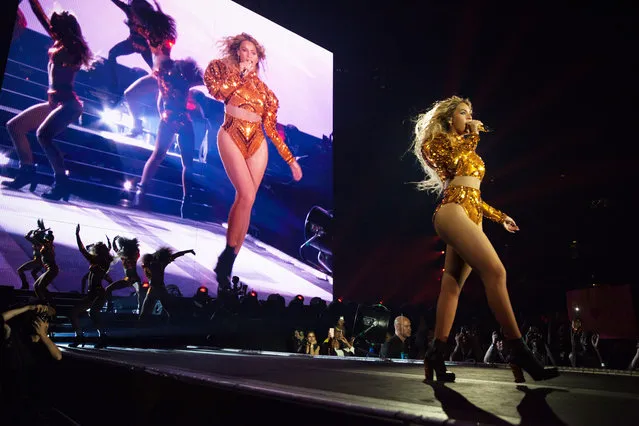 Beyonce performs during the Formation World Tour at Rogers Centre on Wednesday, May 25, 2016, in Toronto, Ontario, Canada. (Photo by Daniela Vesco/Invision for Parkwood Entertainment/AP Images)