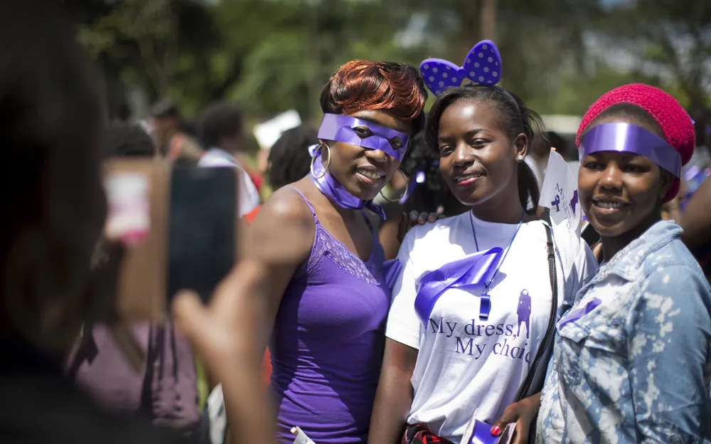 Kenya Women March for Right to Wear Mini-Skirts