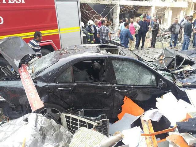 Bomb Attact At Reyhanli, Turkey