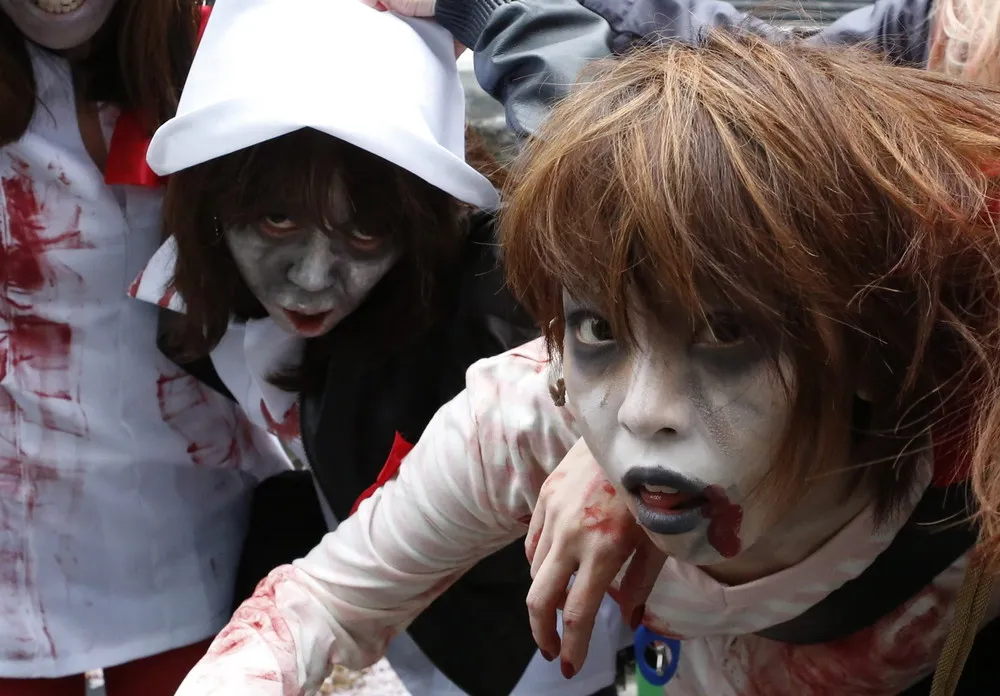 The Zombie on Streets of Tokyo and Prague