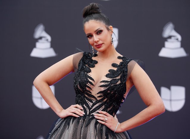 Aleyda Ortiz attends the 20th annual Latin GRAMMY Awards at MGM Grand Garden Arena on November 14, 2019 in Las Vegas, Nevada. (Photo by Danny Moloshok/Reuters)