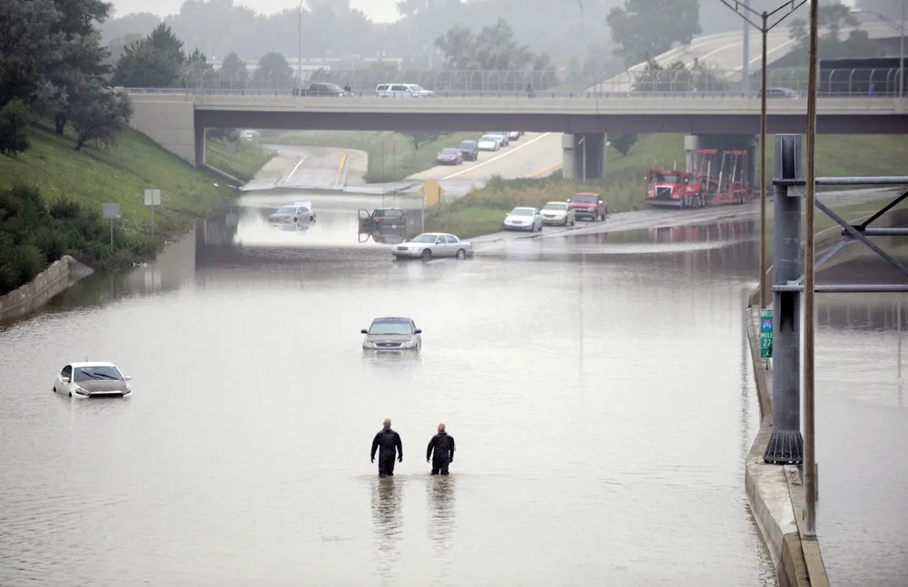 Record-Breaking Rain Floods Long Island